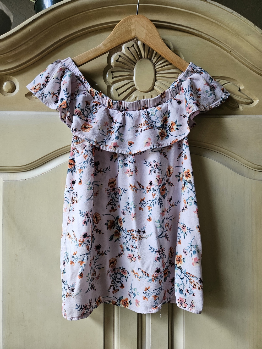 Floral Tank Top in Light Pink